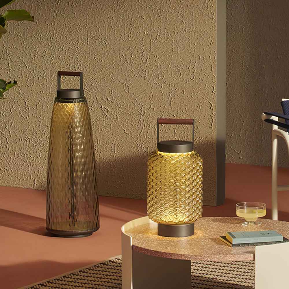 Lampadaire Valentina en Verre – Lampadaire Lumineux