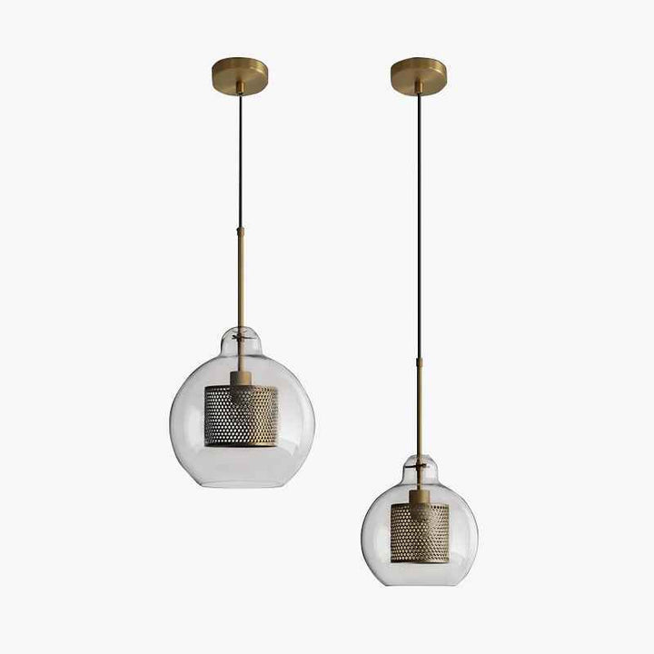 Suspension Hessa en Verre – Suspension Contemporaine