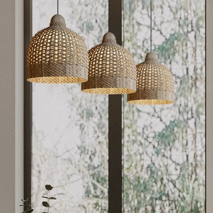 Ritta Suspension Rétro Bambou Maison d&