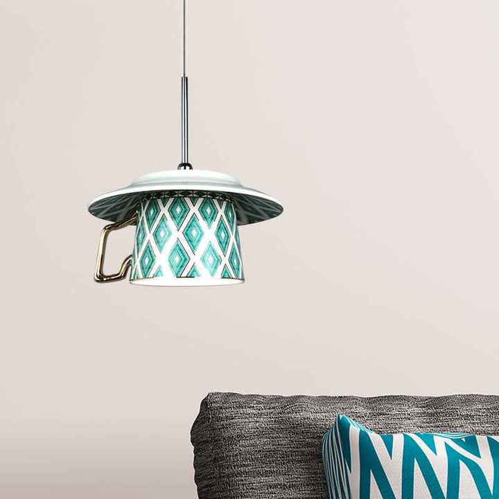 Valentina Millésime Argyle Modèle Tasse Céramique Suspension Salon - Neutralighting