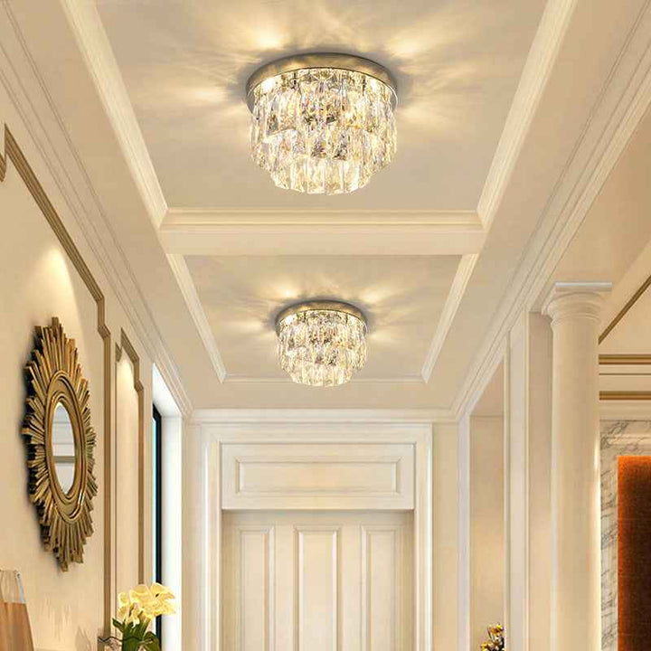 Kristy Luxueux Rond Plafonnier Chambre à Coucher - Neutralighting