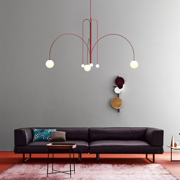 Monica Suspension Multi Simple Verre Chambre à Coucher/Salon - Neutralighting