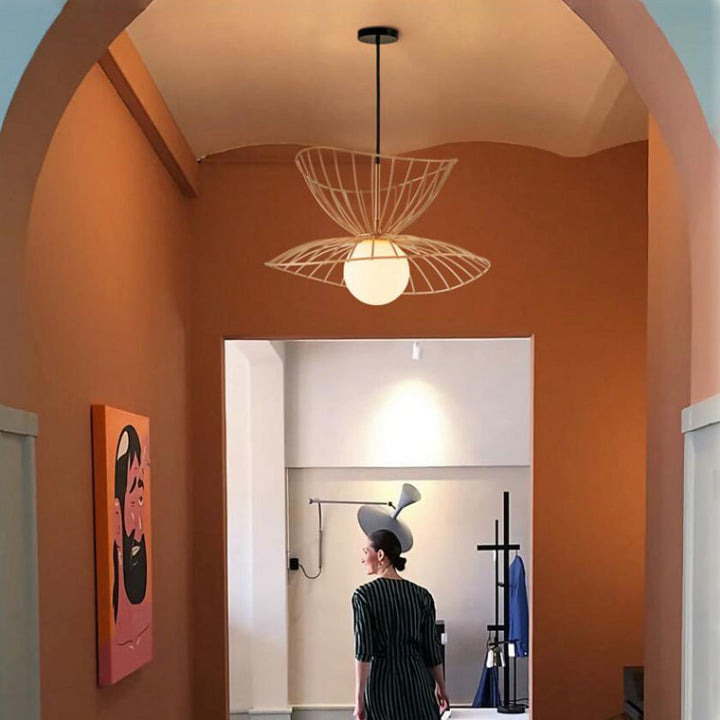 Ritta Luminaires Suspension Vertigo LED Métal Noir/Or Salle à manger - Neutralighting