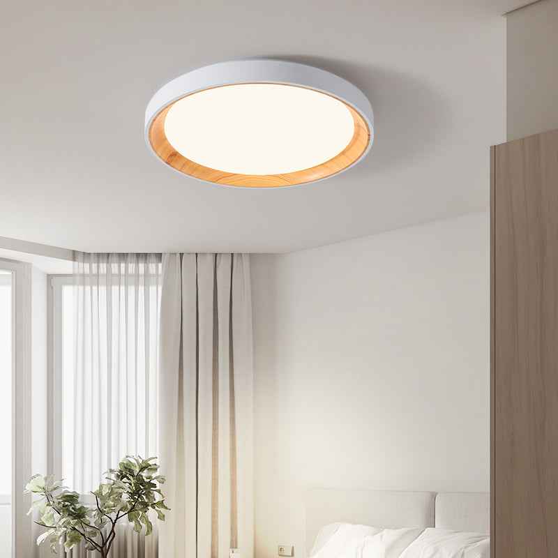 Plafonnier Arisha Acrylique Noyer LED