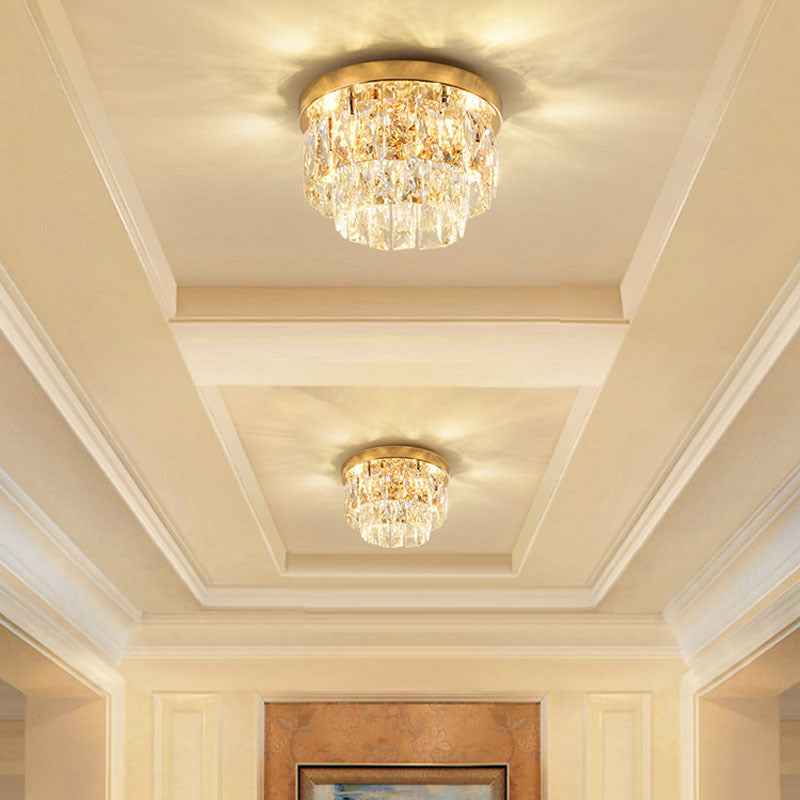 Plafonnier Kristy Verre LED