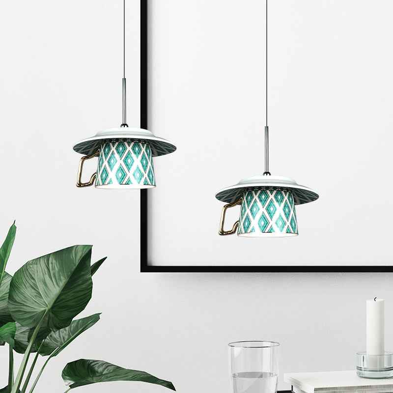 Valentina Millésime Argyle Modèle Tasse Céramique Suspension Salon - Neutralighting