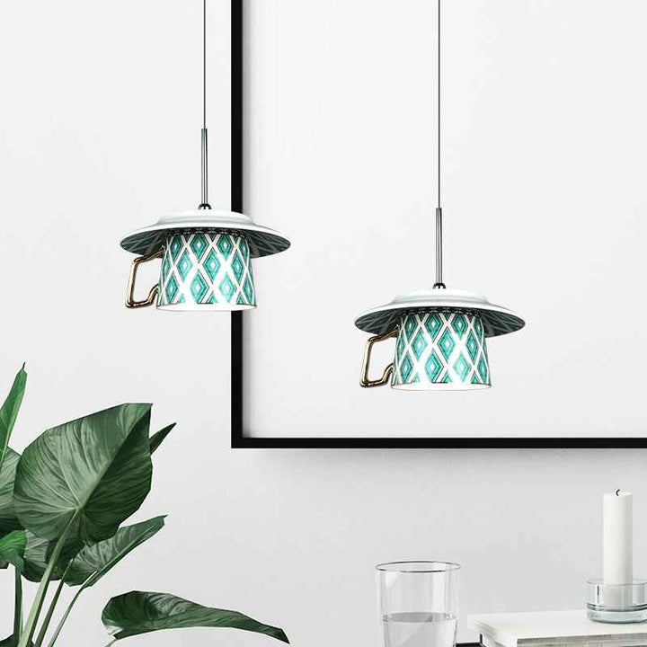 Valentina Millésime Argyle Modèle Tasse Céramique Suspension Salon - Neutralighting