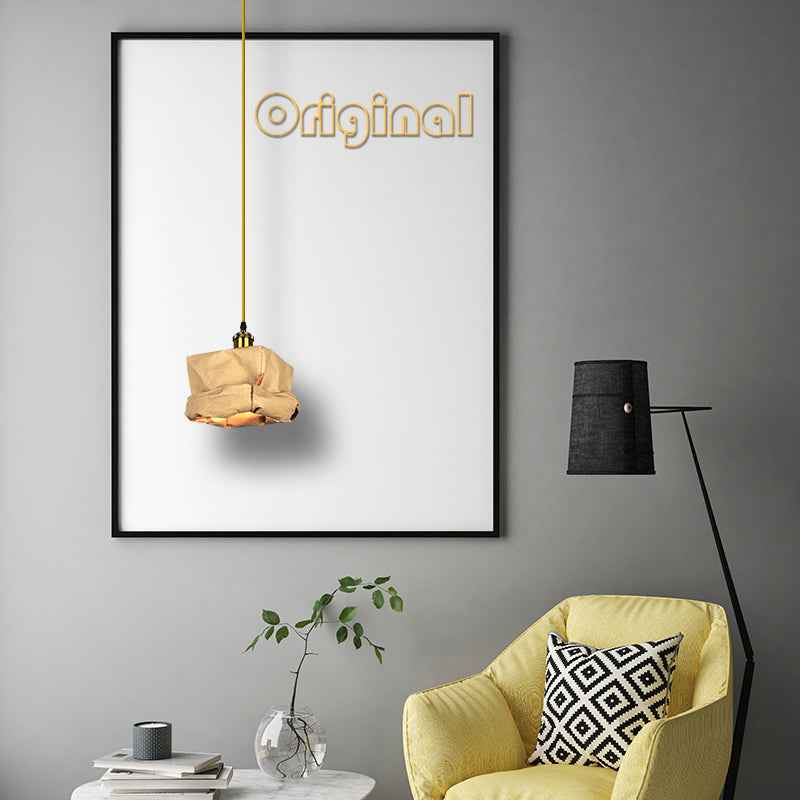 Valentina Millésime Tasse Métal Papier Suspension Chambre à Coucher - Neutralighting