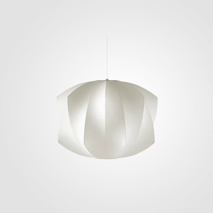 Etrio Suspension Vintage. Métal/Tissu. Blanc. Bar - Neutralighting