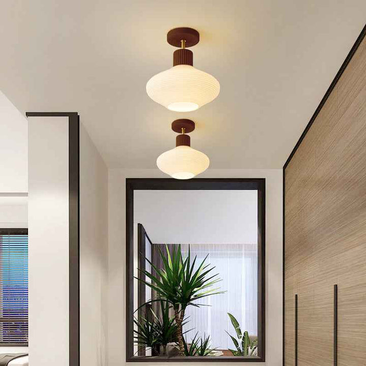 Plafonnier Arisha Verre LED V25
