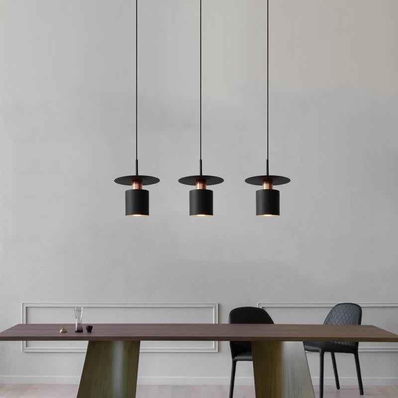 Valentina Industrie LED Suspension Métal Chambre à coucher/salle à manger - Neutralighting