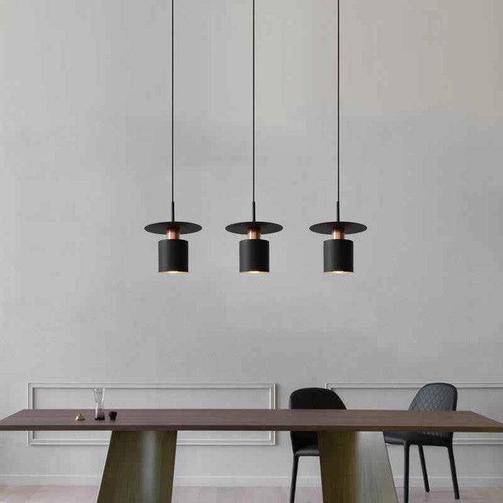 Valentina Industrie LED Suspension Métal Chambre à coucher/salle à manger - Neutralighting
