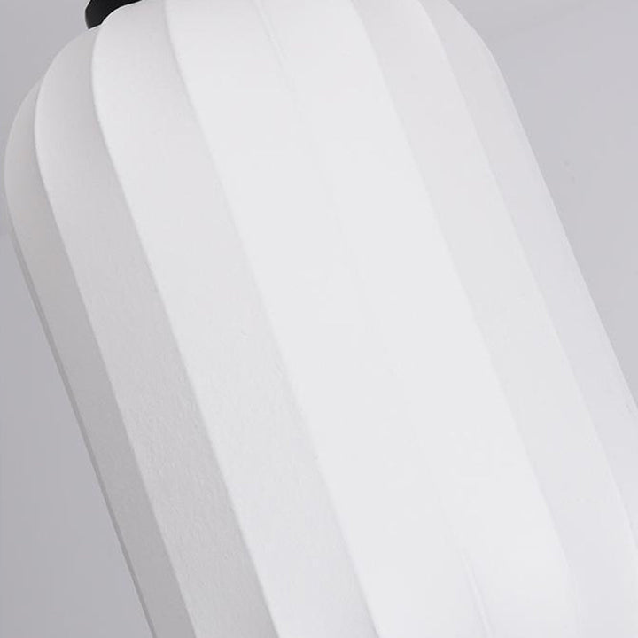 Ritta Suspension Vintage, Métal/Soie, Noir/Blanc, Chambre à Coucher - Neutralighting