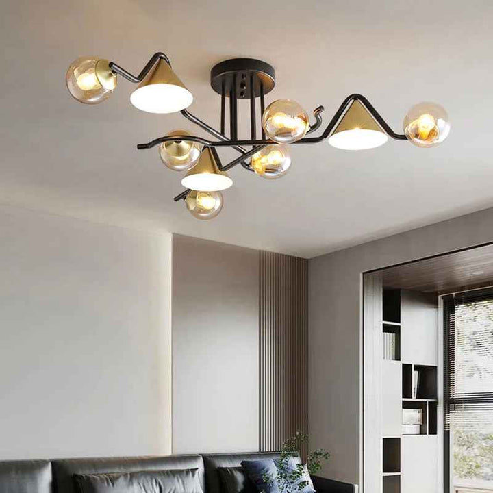 Plafonnier Arisha Verre LED V21