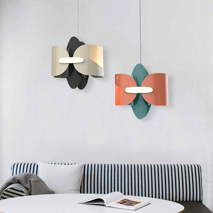 Valentina Moderne Papillon Suspension Métal Salon - Neutralighting