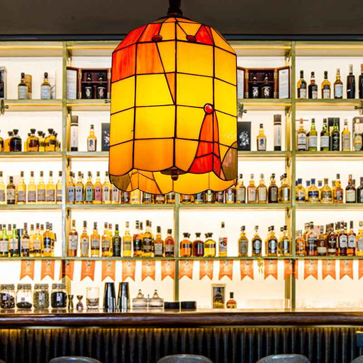 Tiffany Moderne LED Suspension Métal/Verre Salle À Manger/Bar - Neutralighting