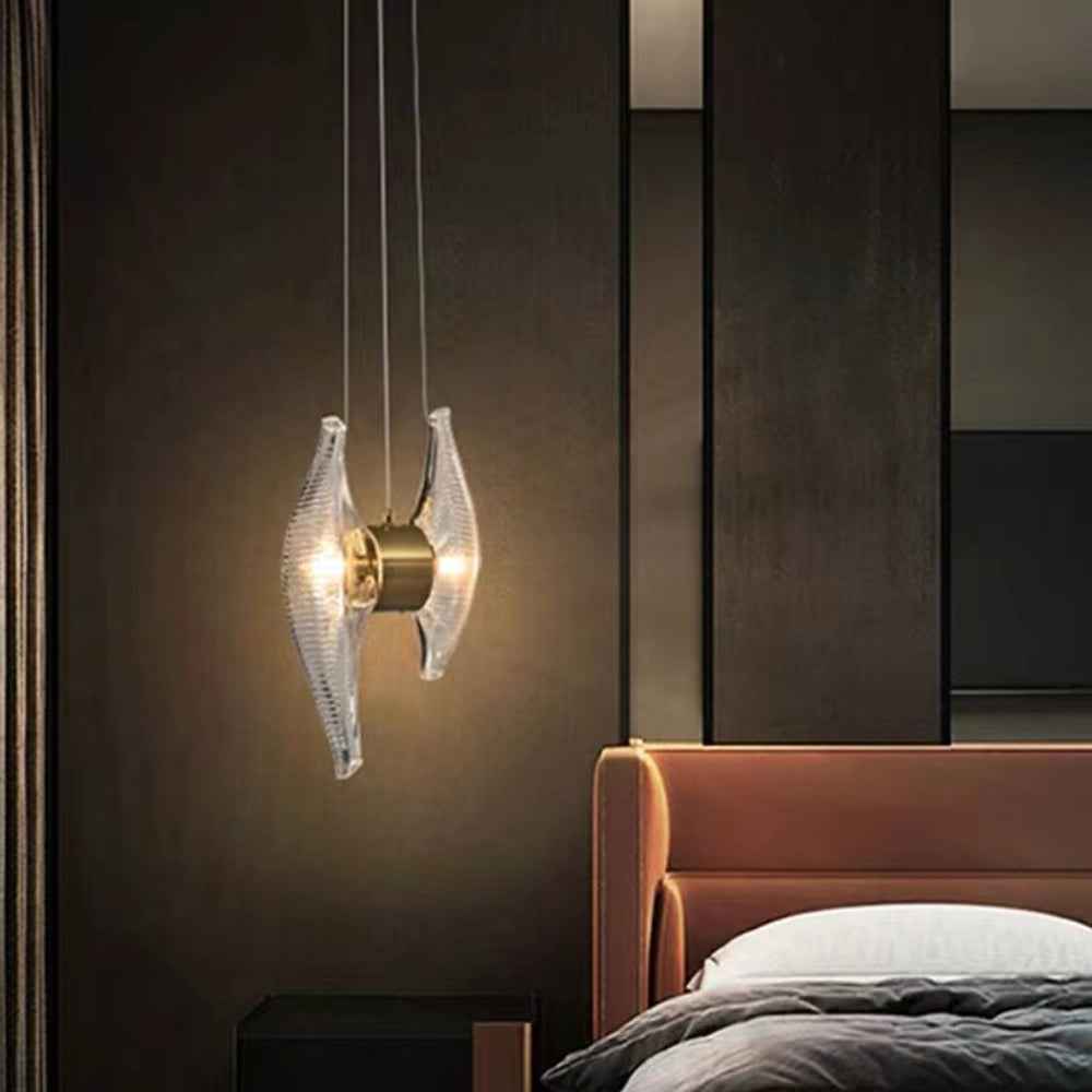 Kristy Suspension Irrégulier Nordique, Verre/Aluminium, Or, Salon - Neutralighting