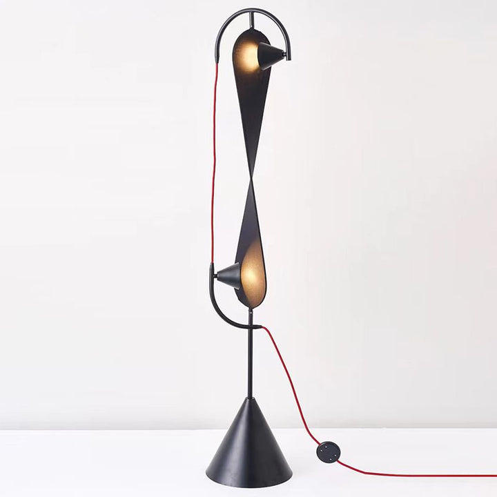 Mira Lampadaire Géométrique Moderne Métal Salon - Neutralighting