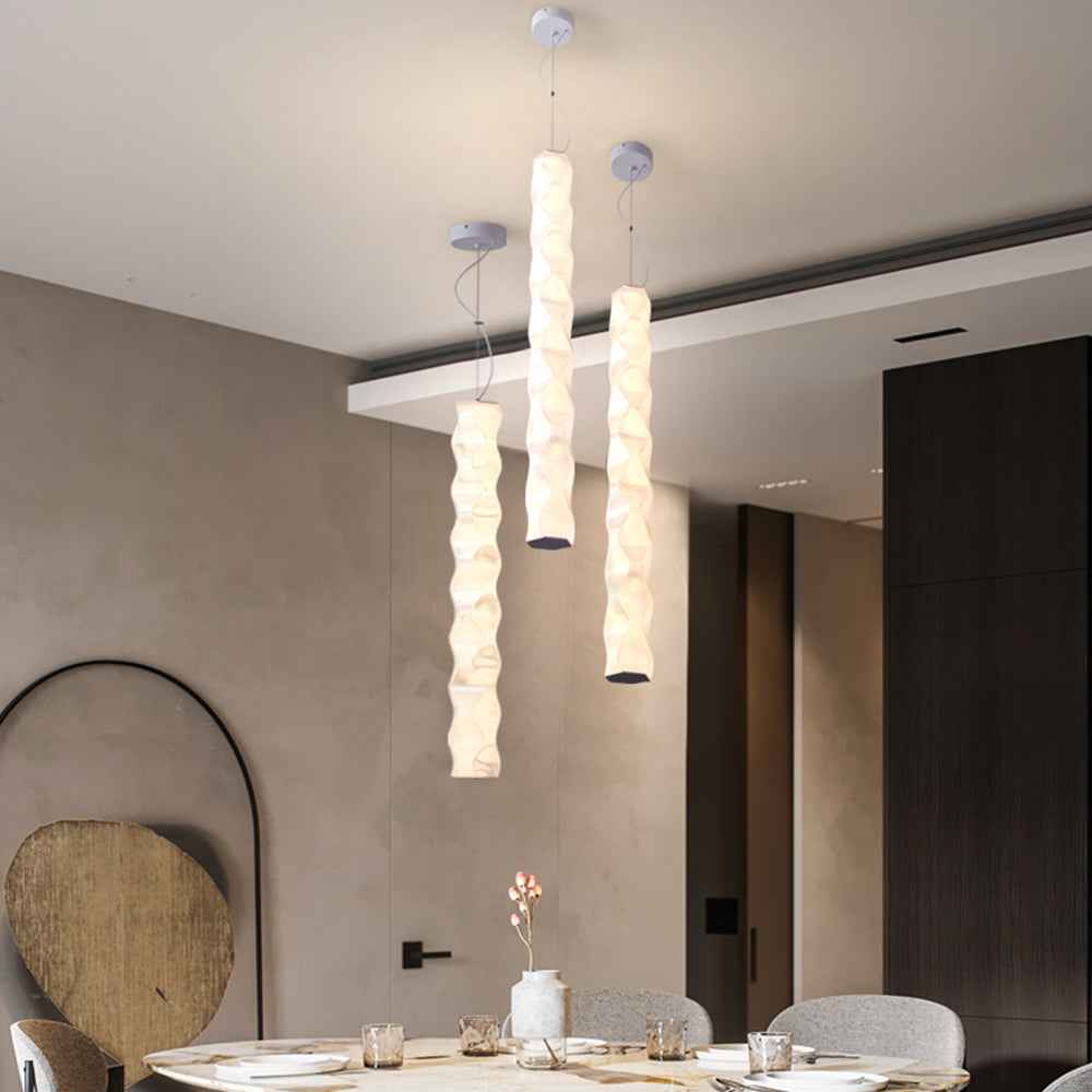Suspension Arisha Métal Blanc LED 32W