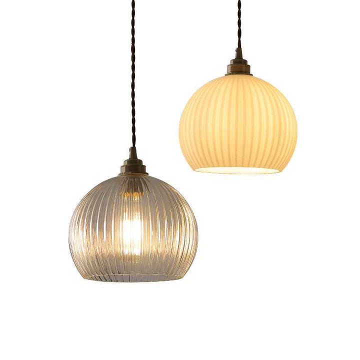 Suspension Valentina Verre Blanc LED V2