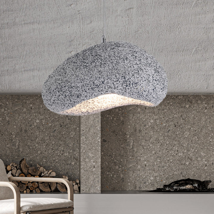 Avi Suspension Pain Naturelle, Résine/Acrylique, Gris/Gris Foncé, Chambre - Neutralighting