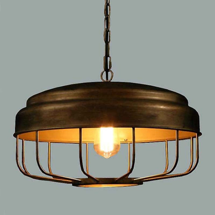 Silva Industriel LED Suspension Métal/Verre Chambre À Coucher/Salle À Manger - Neutralighting