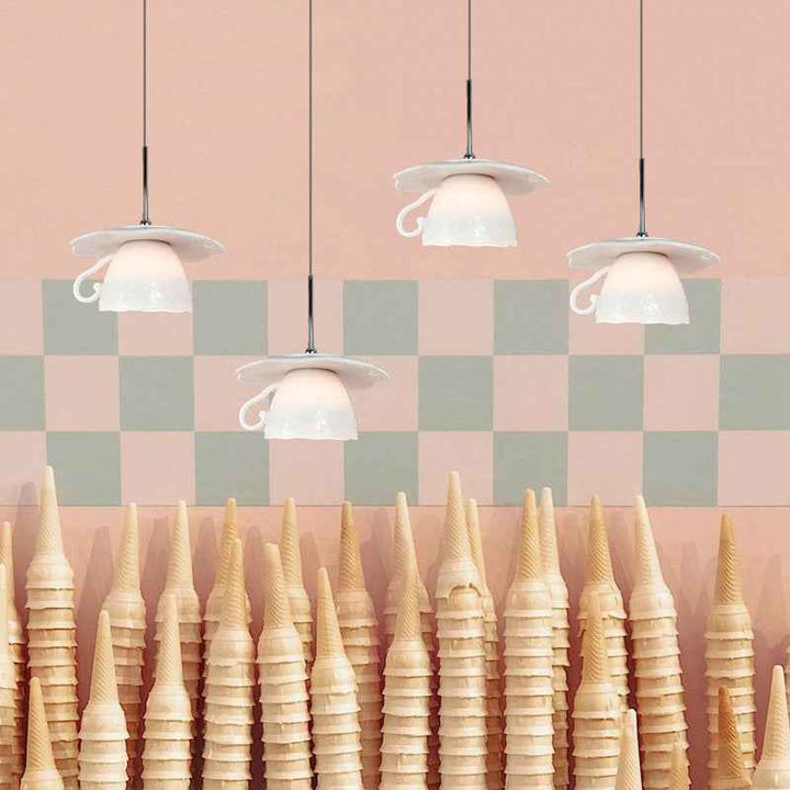 Valentina Millésime Charmant Tasse Céramique Suspension Salon - Neutralighting