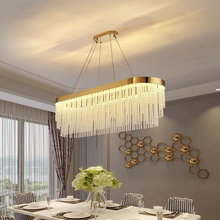 Arisha Suspension Ronde Moderne, Métal, Doré, Salon/Hôtellerie - Neutralighting