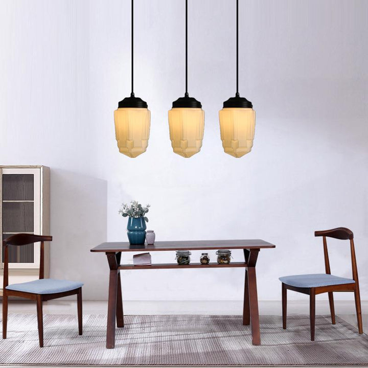 Valentina Minimaliste LED Suspension Verre Salon/Salle À Manger - Neutralighting