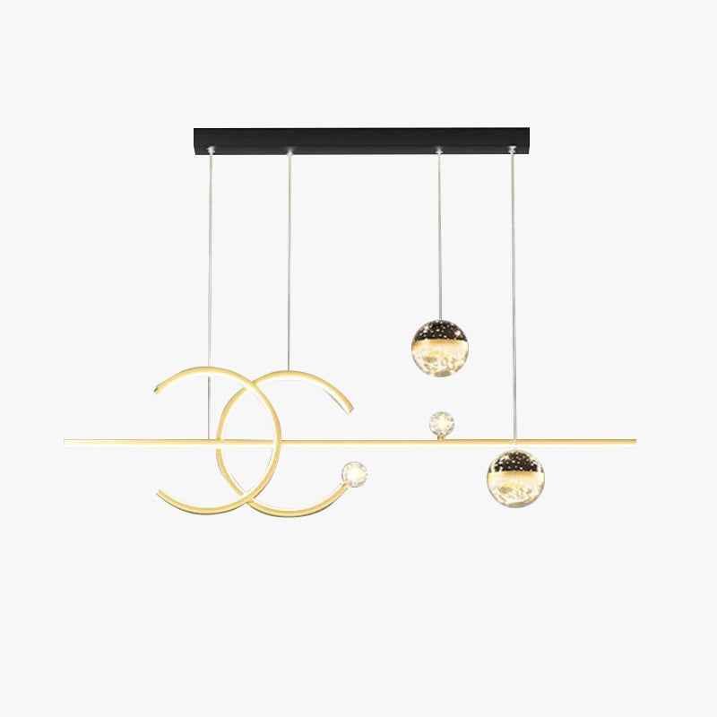 Suspension Arisha Métal LED V44