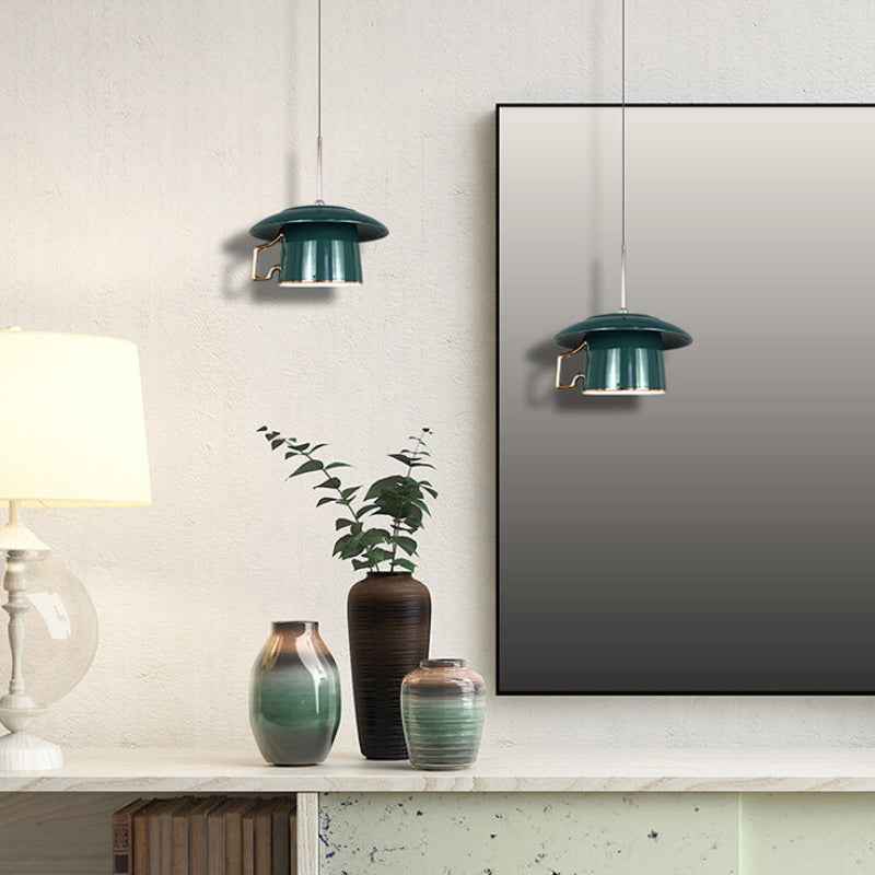 Valentina Place Poignée Tasse Céramique LED Suspension Salon - Neutralighting