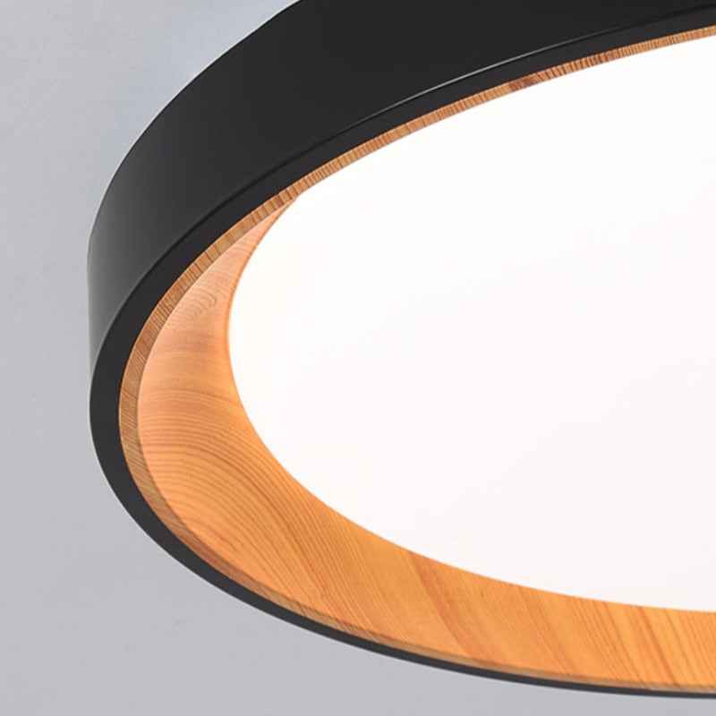 Plafonnier Arisha Acrylique Noir LED V3