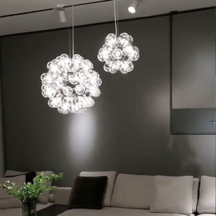Silva Moderne LED Suspension Métal Verre Chambre À Coucher/Salon - Neutralighting