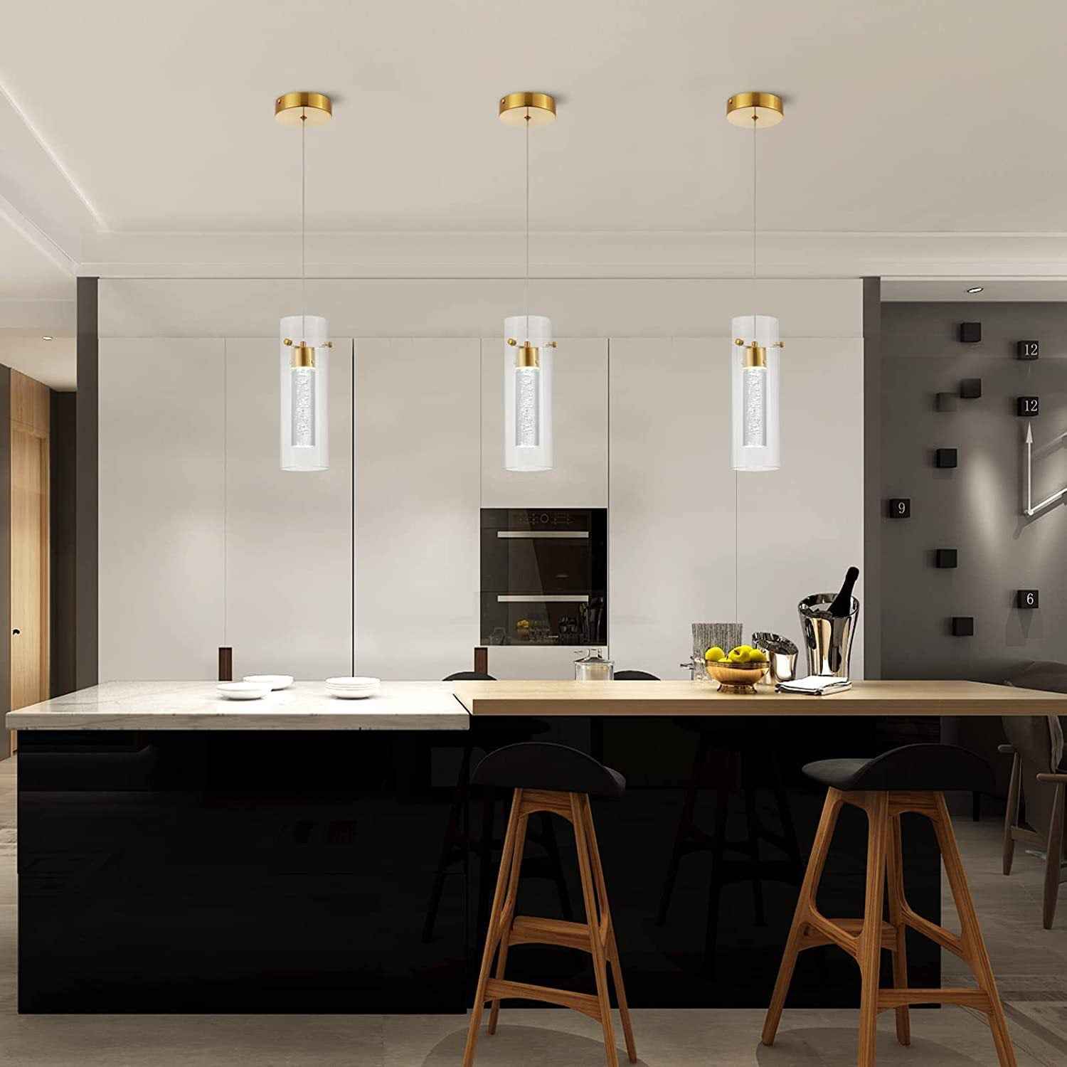 Suspension Arisha Verre Blanc LED V2