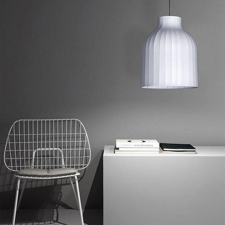 Ritta Suspension Vintage, Métal/Soie, Blanc, Salle à Manger - Neutralighting