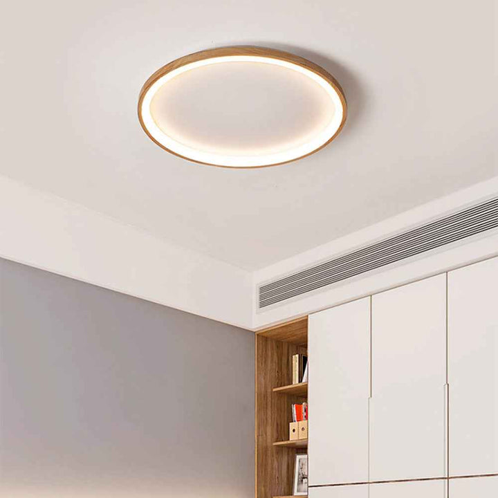 Plafonnier Muto Bois LED