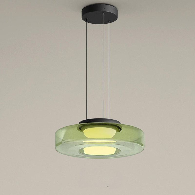Jojo Suspension Verre Structure à Plusieurs Niveaux - Neutralighting