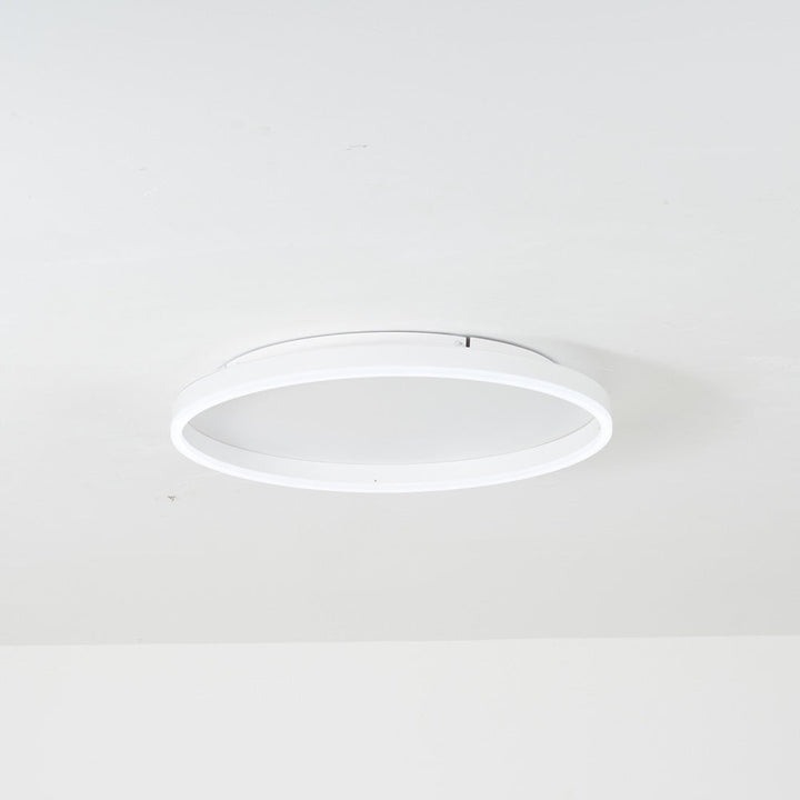 Arisha Plafonnier Anneau Simple Moderne Métal Noir/Blanc/Doré Salon/Salle à Manger - Neutralighting