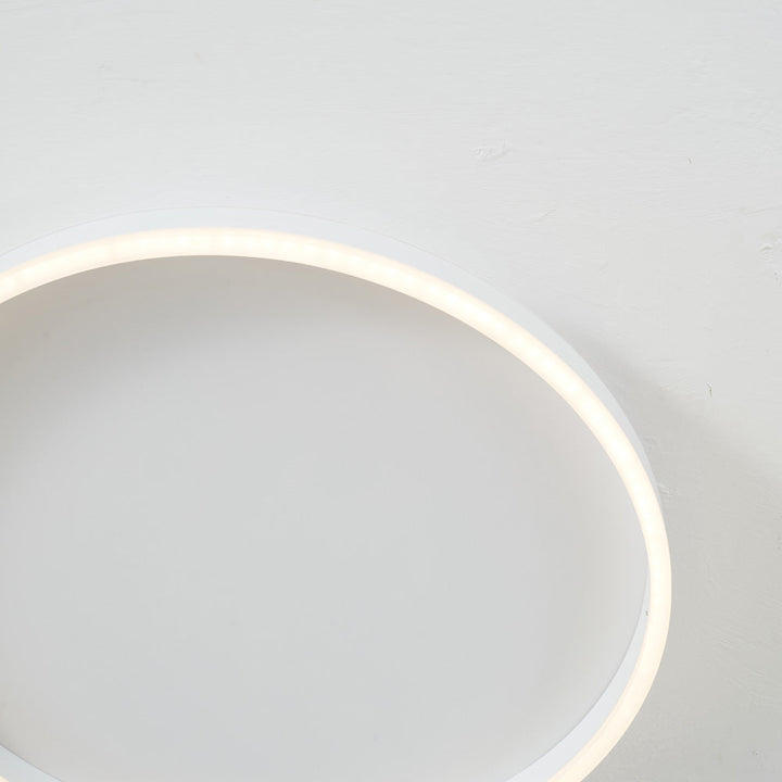 Arisha Plafonnier Anneau Simple Moderne Métal Noir/Blanc/Doré Salon/Salle à Manger - Neutralighting