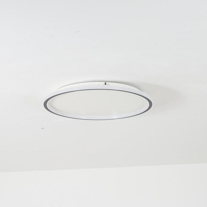 Quasso Plafonnier Rond ModerneBlanc/Noir. Salon - Neutralighting