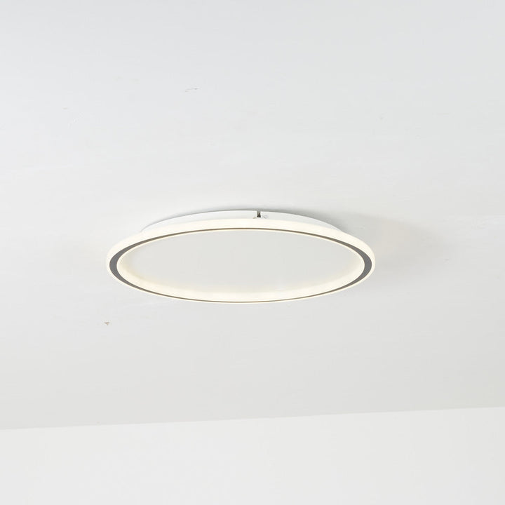 Quasso Plafonnier Rond ModerneBlanc/Noir. Salon - Neutralighting