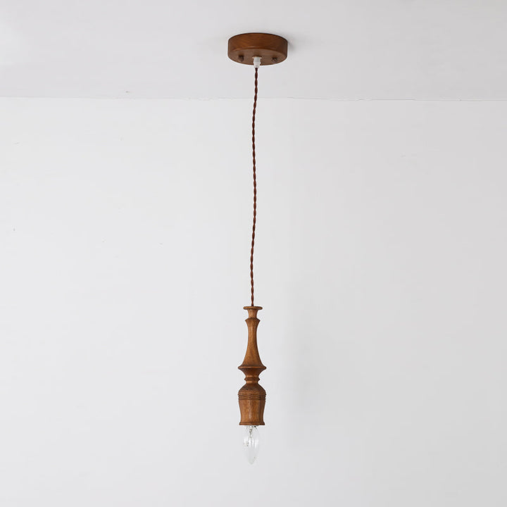 Iraeiel Ancien Minimaliste Bois Suspension - Neutralighting