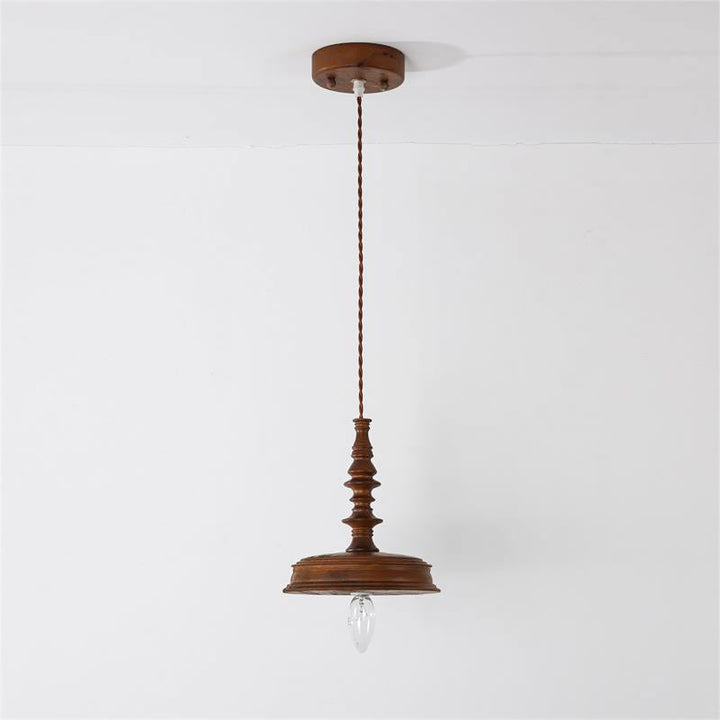 Iraeiel Ancien Minimaliste Bois Suspension - Neutralighting