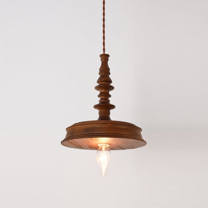 Iraeiel Ancien Minimaliste Bois Suspension - Neutralighting