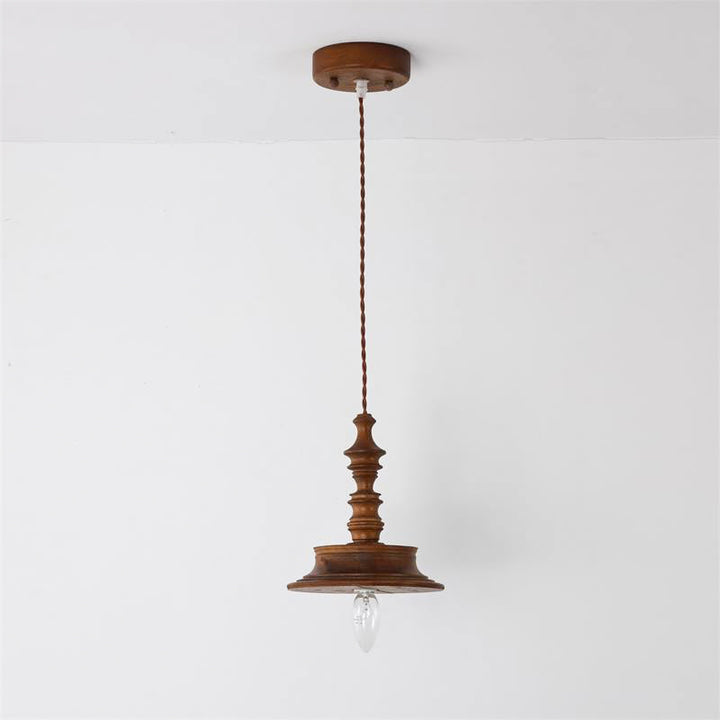 Iraeiel Ancien Minimaliste Bois Suspension - Neutralighting