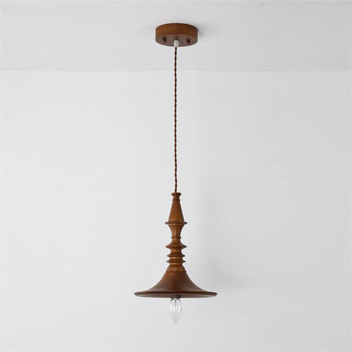 Iraeiel Ancien Minimaliste Bois Suspension - Neutralighting