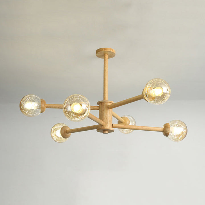 Ritta Suspension Bulle Transparente, Tête 6/8 - Neutralighting