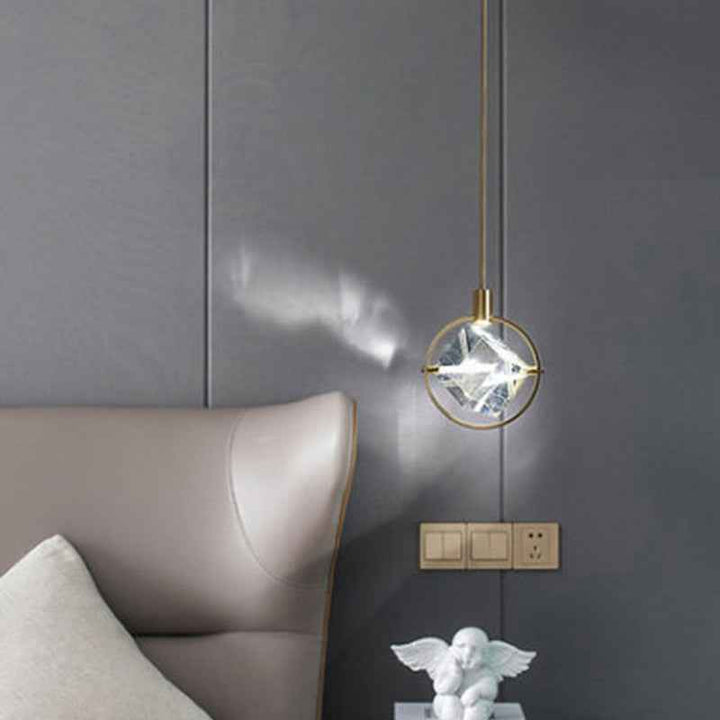 Kristy Suspension Luxe Moderne Métal/Cristal Salle à manger - Neutralighting