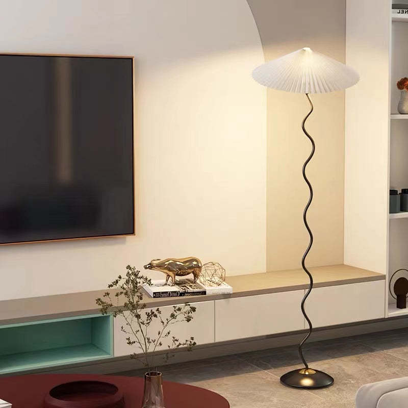 Ritta Moderne LED Lampadaire Métal Chambre/Salon Rouge Orange Blanc - Neutralighting