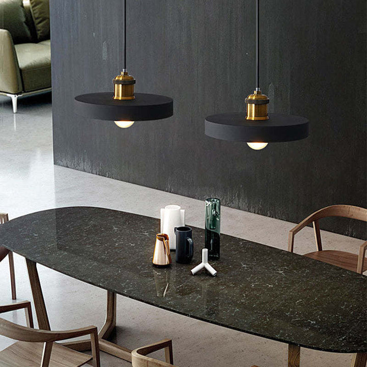 Miran Luminaires Suspension Nordique Blanc/Orange/Noir/Gris. Salon - Neutralighting